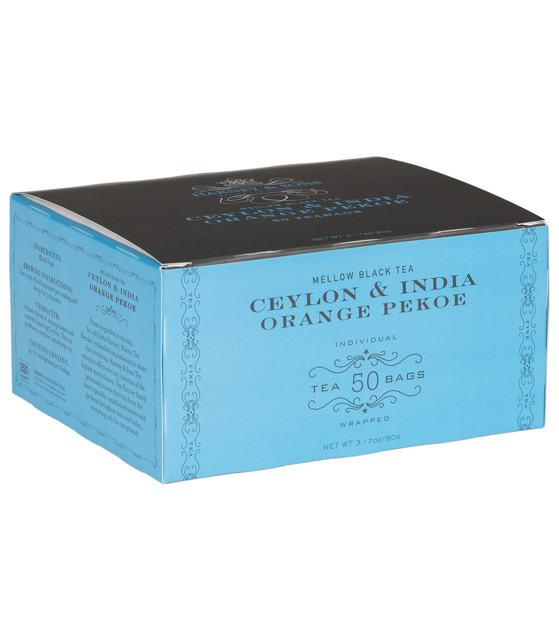 Orange Pekoe Tea - Box of 50 Wrapped Teabags