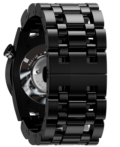 50mm Automatic - Lincoln Edition Watch (Black/Silver)
