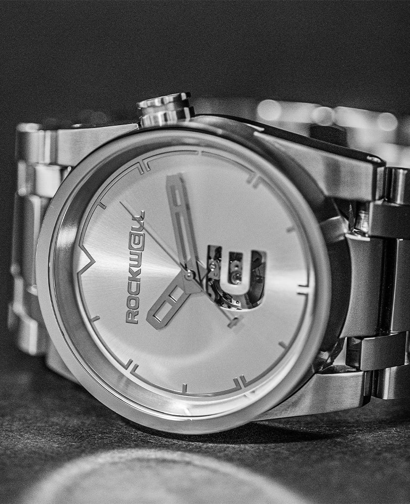 Reloj Plateado Automático de 50 mm - Edición Lincoln