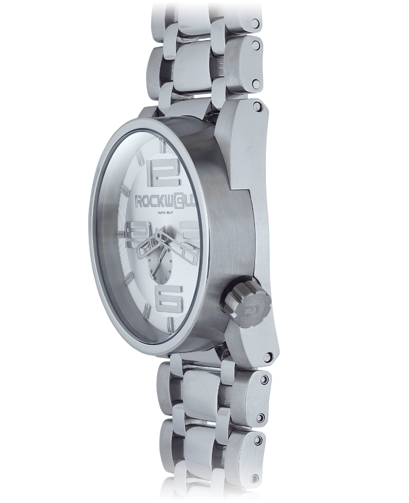 Reloj Edición Plata de 50 mm