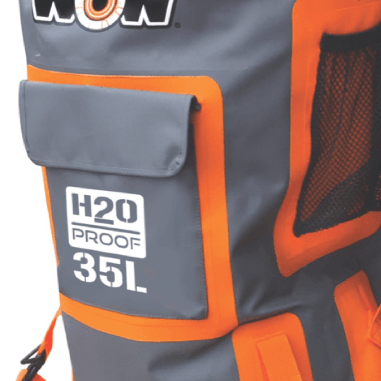 WOW Watersports H2O Proof Dry Backpack - Orange