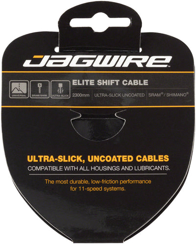 Jagwire Elite Ultra-Slick Shift Cable - 1.1 x 2300mm Stainless Steel