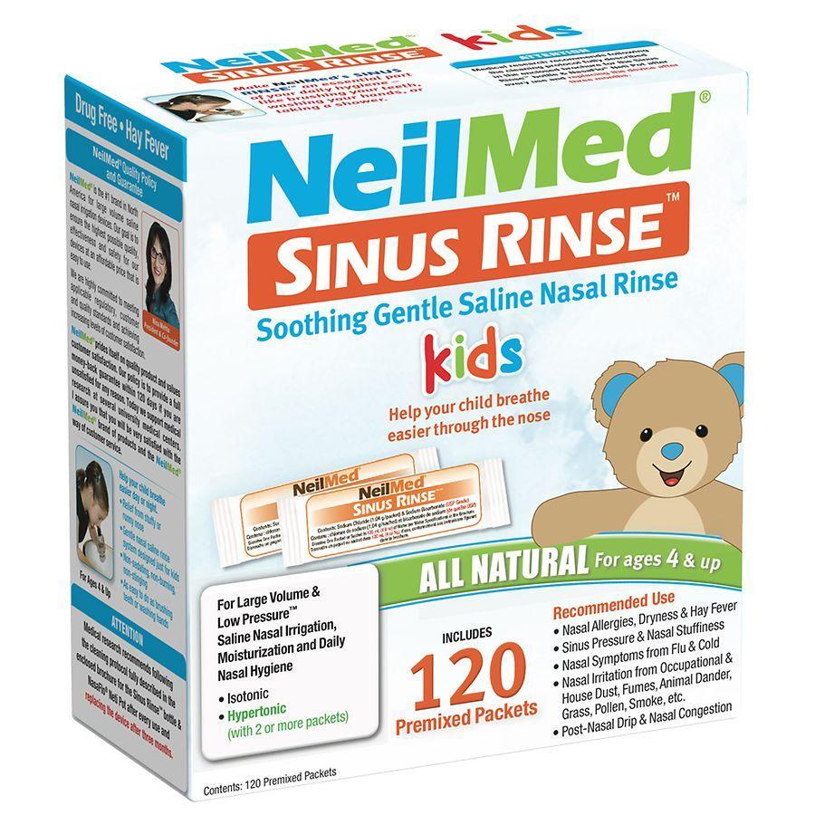 Paquetes Pediátricos de Lavado Nasal Neilmed