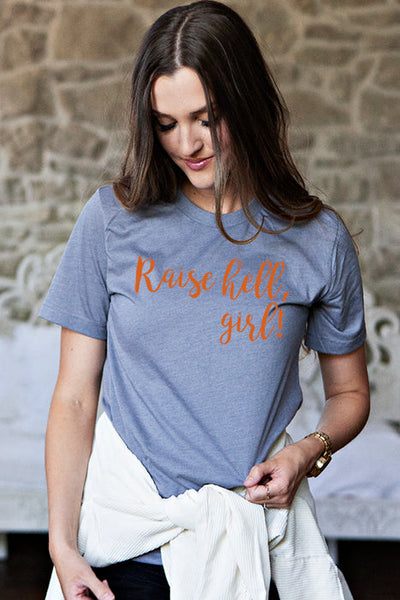 Raise Hell Girl Tee 5117 - Korvel
