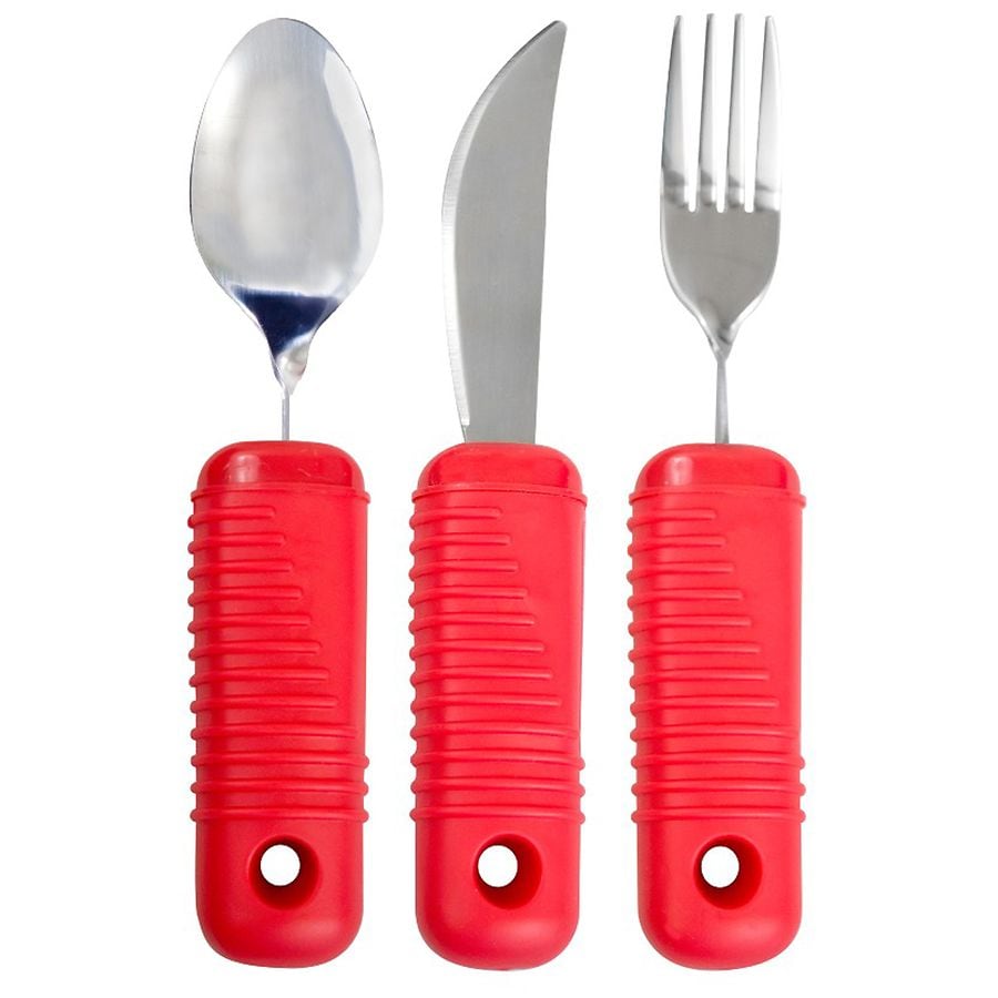 Juego de Utensilios Rojo Esencial para una Experiencia de Comedor Mejorada