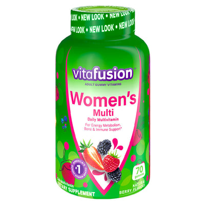 Gommes multivitaminées pour femmes Vitafusion - Saveur de baies naturelles