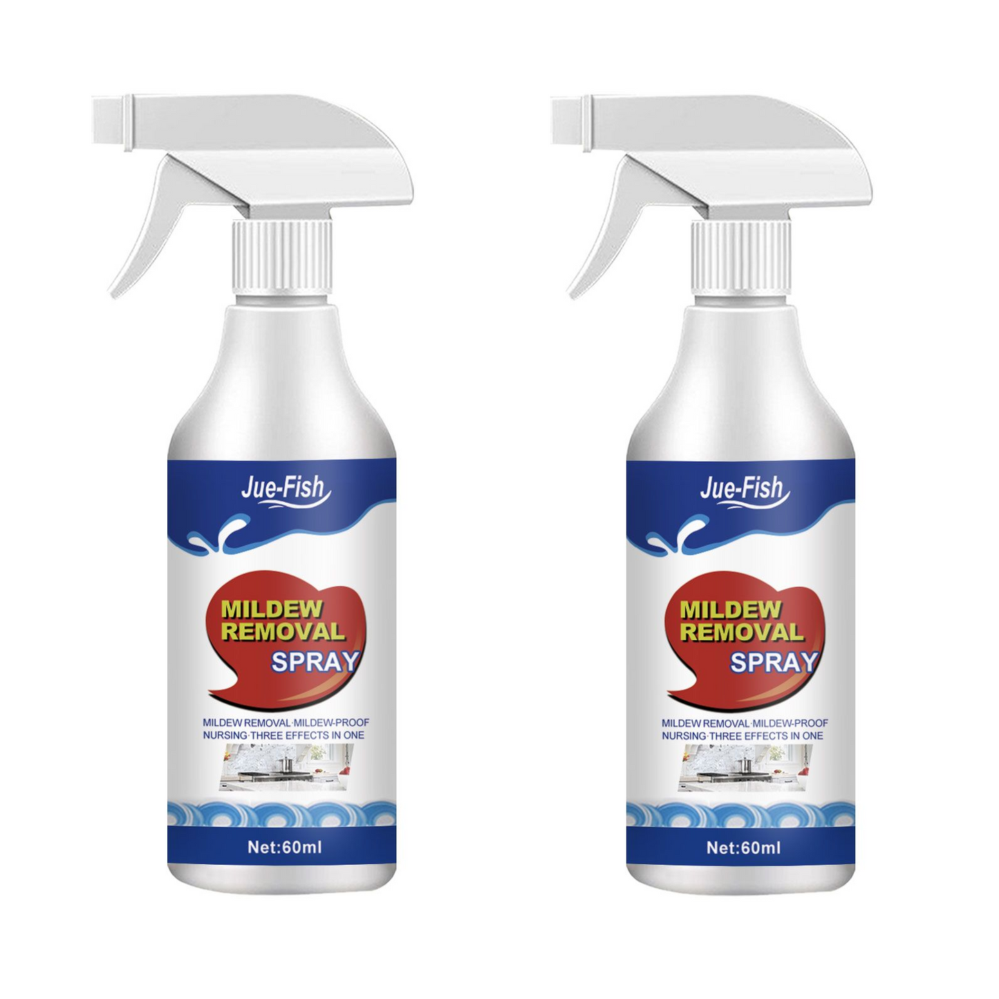 Mildew Remover, Wall Toilet Wash Basin Mildew Removal Spray - Korvel
