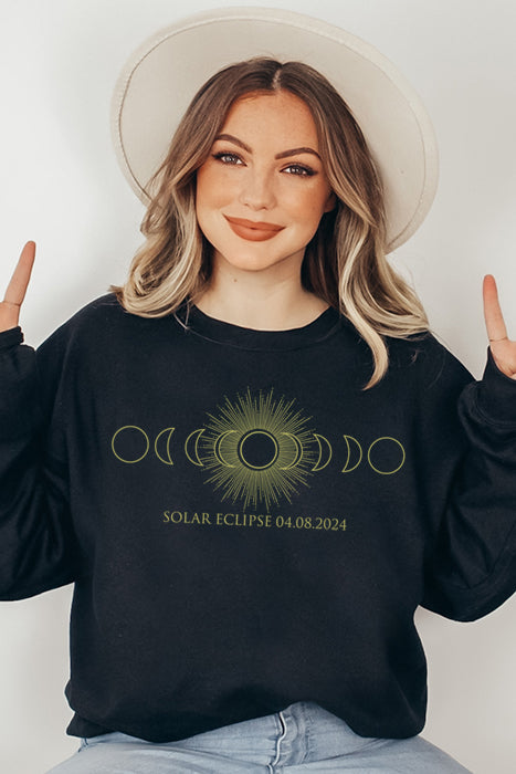 Solar Eclipse Sweatshirt 5145gsweat - Korvel