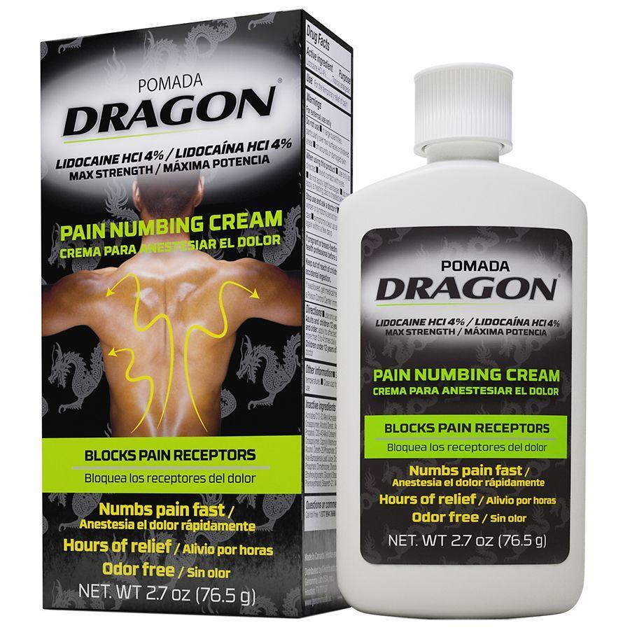 Crème anesthésiante Pomada Dragon - Force maximale