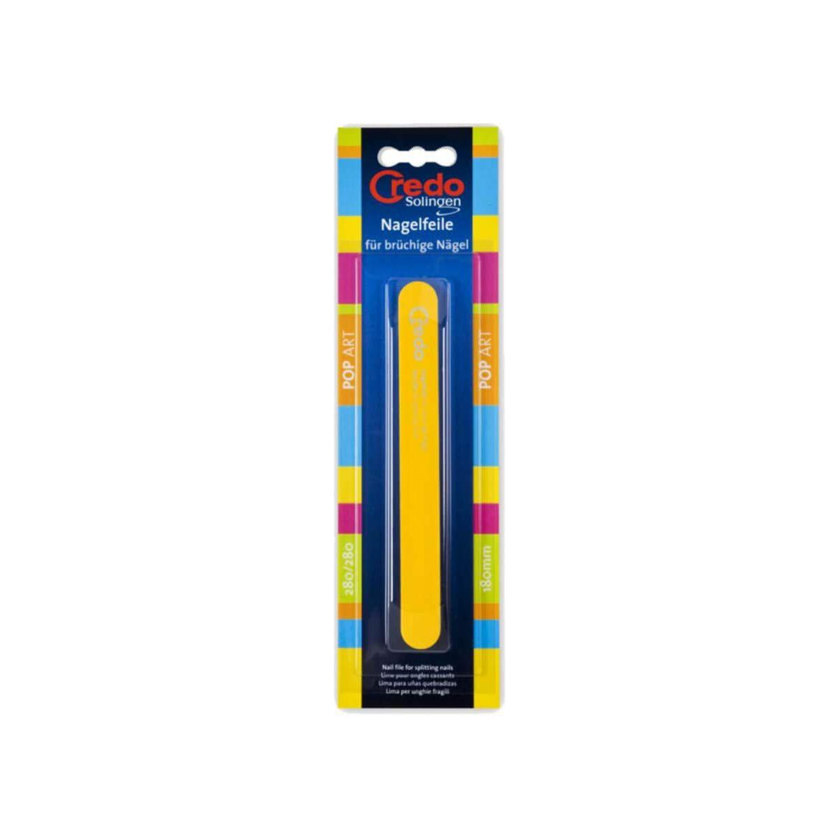 Credo Folding Nail File - Pop Art Design