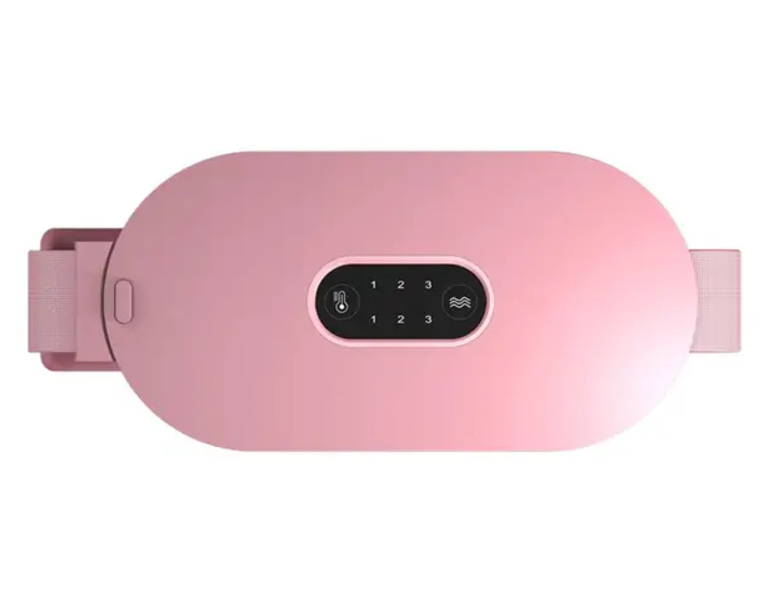 Uterus Warming Belt Warm Temperature Adjustable Treasure Heating Waist Protection Hot Compression Vibration Belt - Korvel