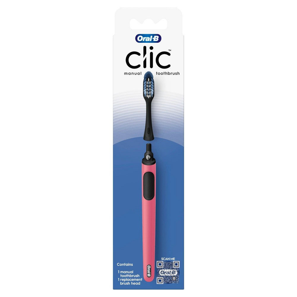 Oral-B Clic Toothbrush Handle with Replaceable Brush Head