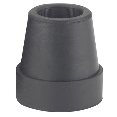 Drive Medical Large Base Quad Cane Tips - Black
