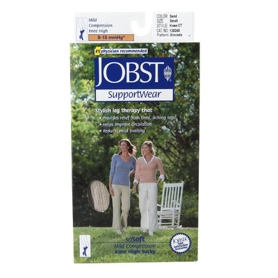 Jobst SupportWear SoSoft Medias de Compresión Suave hasta la Rodilla - Arena