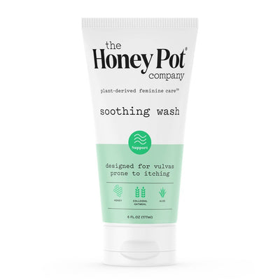 The Honey Pot Company Soothing Wash - Intimate Cleanser, 6 fl oz