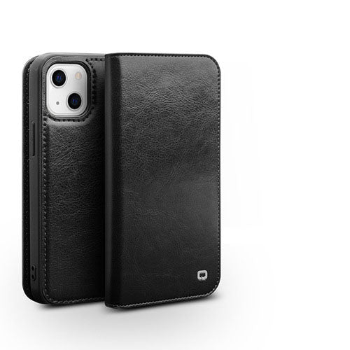 Funda de Cuero Premium con Tapa para iPhone 16 Promax y Apple 15/13
