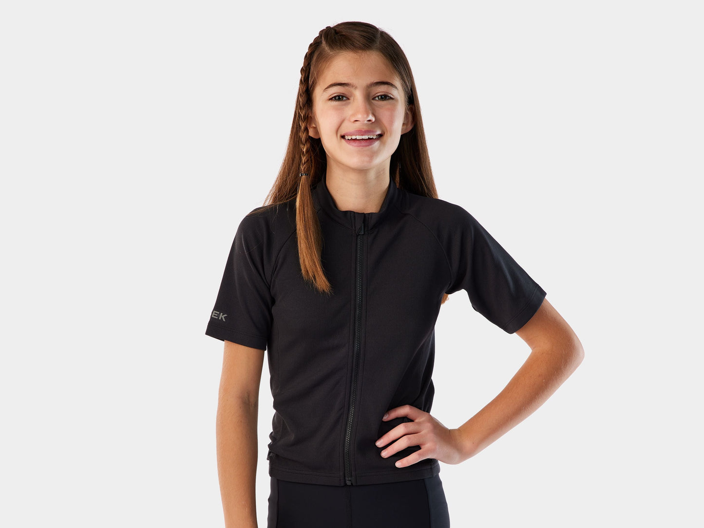 Maillot Trek Solstice Jeunesse Moyen Noir