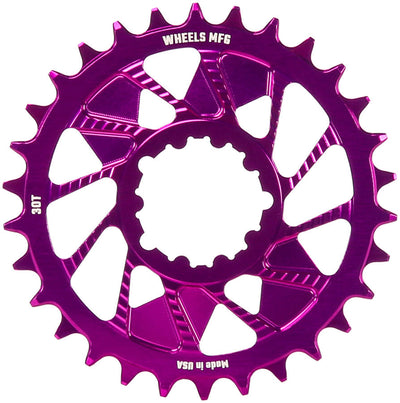 Wheels Manufacturing 30t SRAM Direct Mount Chainring - Purple