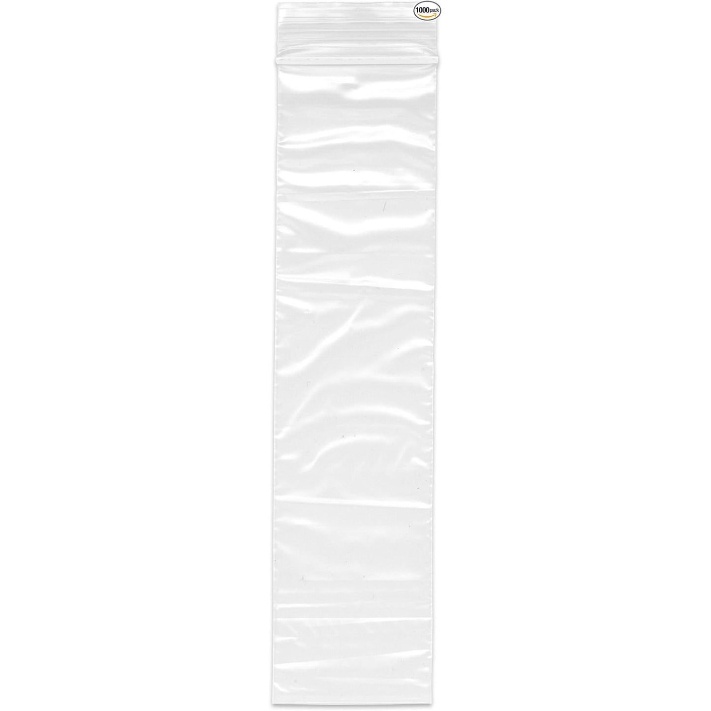 Sacs Zip Premium - 2" x 8" - 1000 Compte