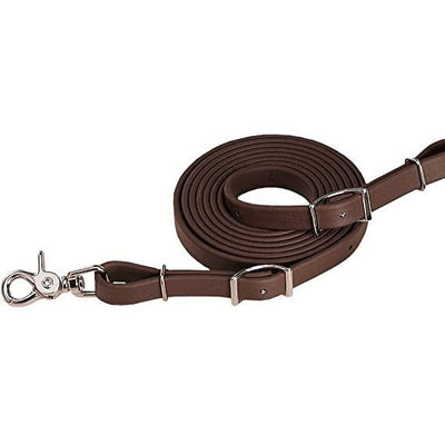 Premium Brown Synthetic Roper Rein for Equestrian Excellence - Korvel