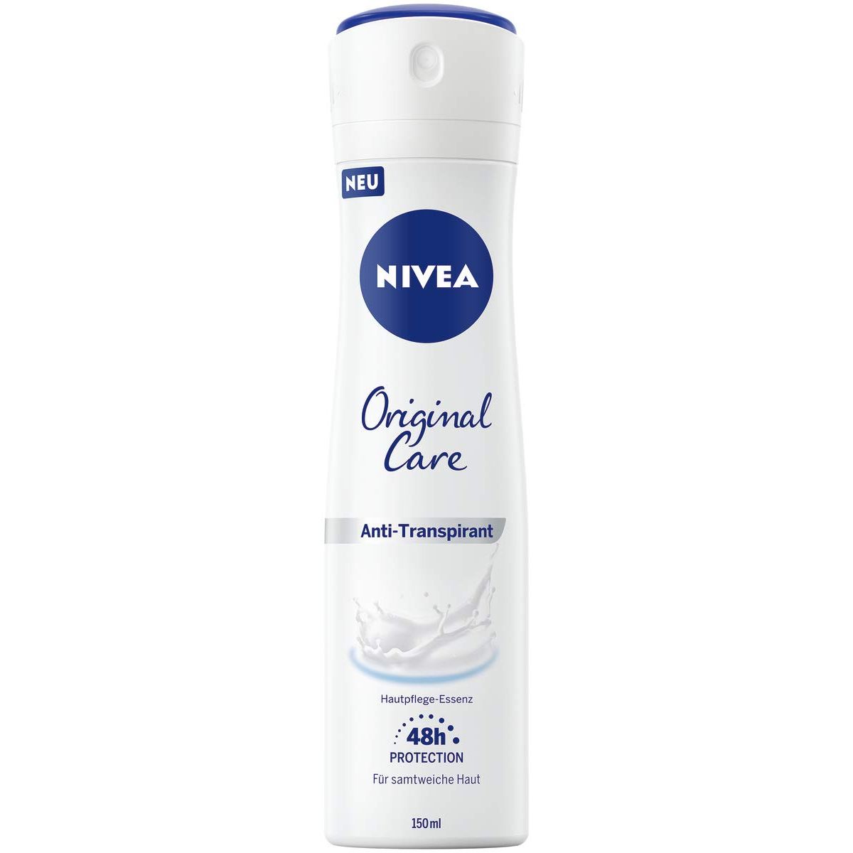 NIVEA Original Care Antiperspirant Spray for Women - 150 ml