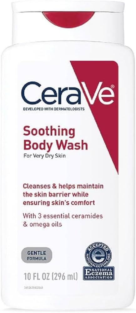 CeraVe Gel Douche Apaisant pour Eczéma - 10 fl oz