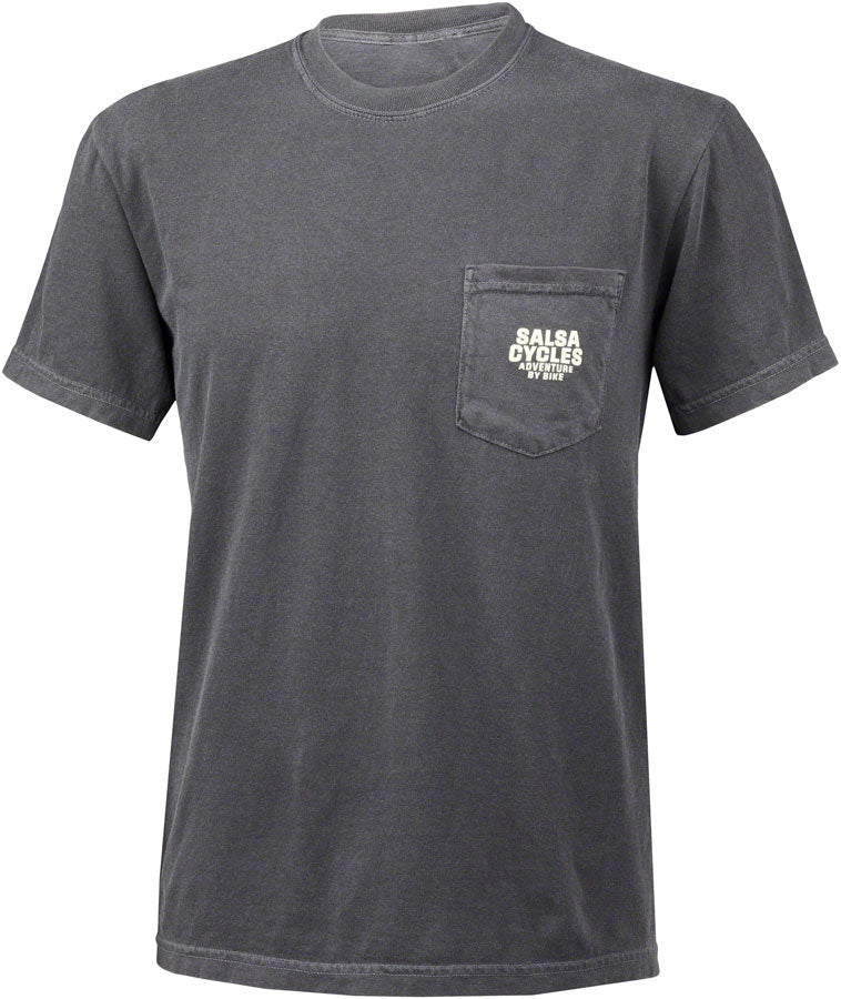 Camiseta de Manga Corta con Logo Salsa - Unisex Gris 2X-Large