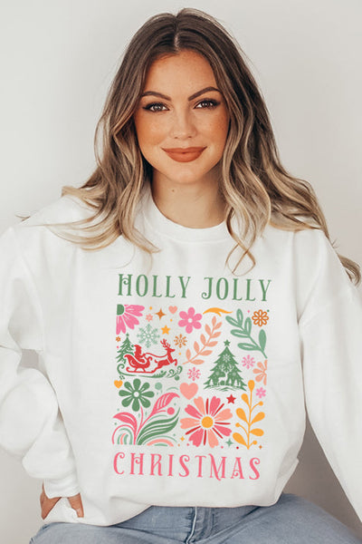 Holly Jolly Christmas Sweatshirt