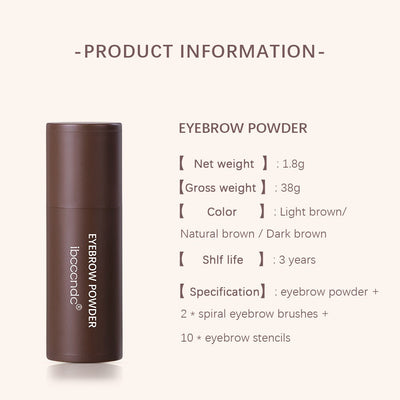 Premium Eyebrow Stamp Powder Stick Set