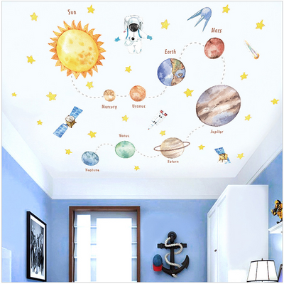 Planets Wall Stickers for Home Decor