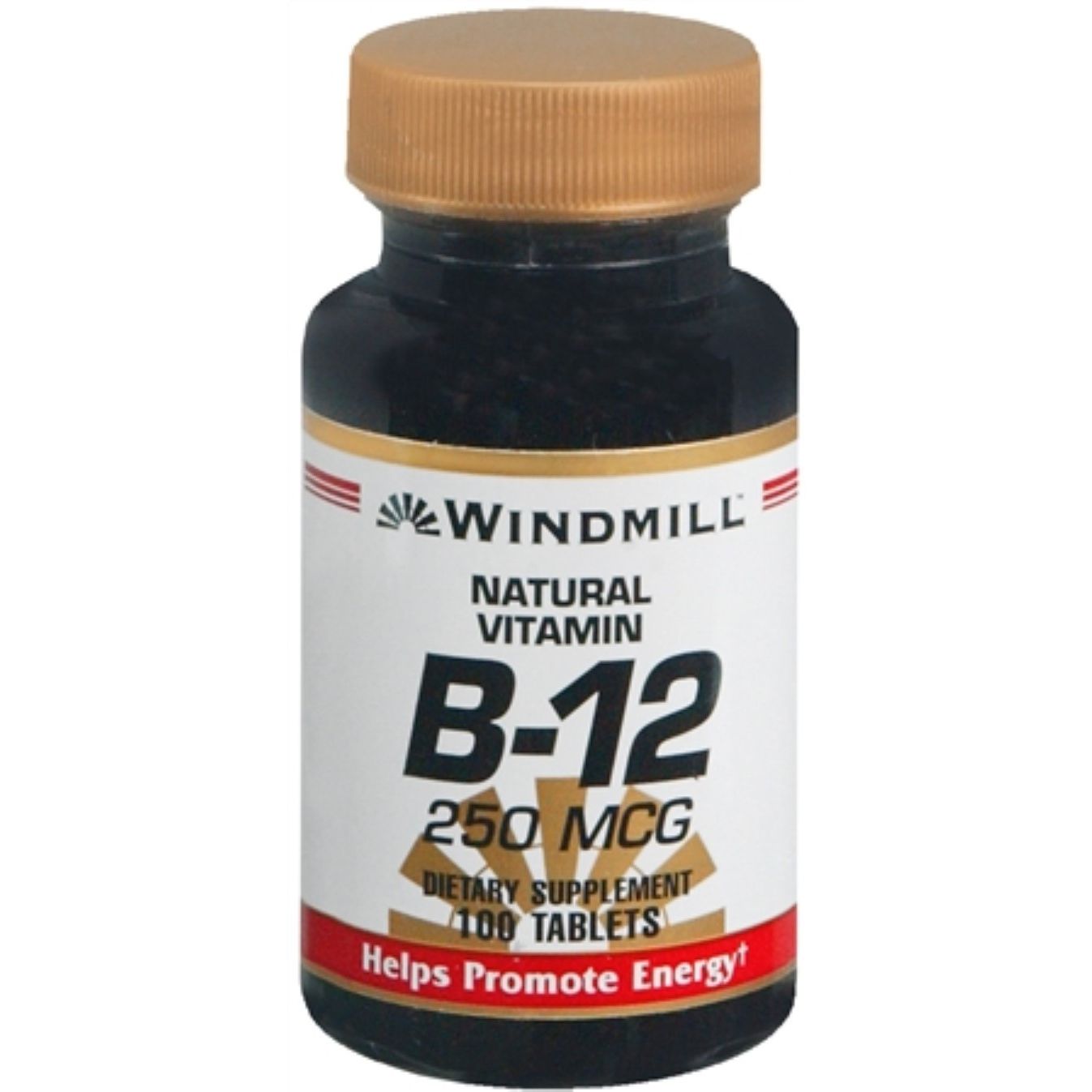 Windmill Vitamina B-12 250 Mcg - Tabletas Premium