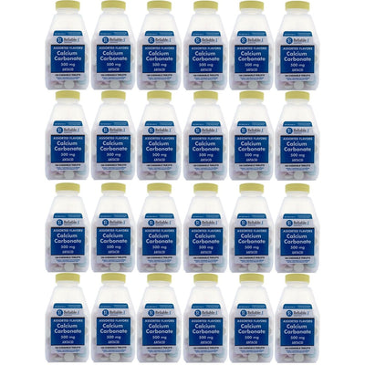 Reliable1 Calcium Carbonate 500mg - 150 Chewable Tablets