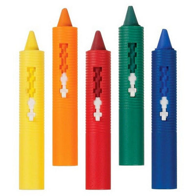 Munchkin Bath Crayons - Set of 5 Vibrant Colors