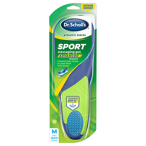 Semelles de sport de la série Athletic de Dr. Scholl avec gel massant