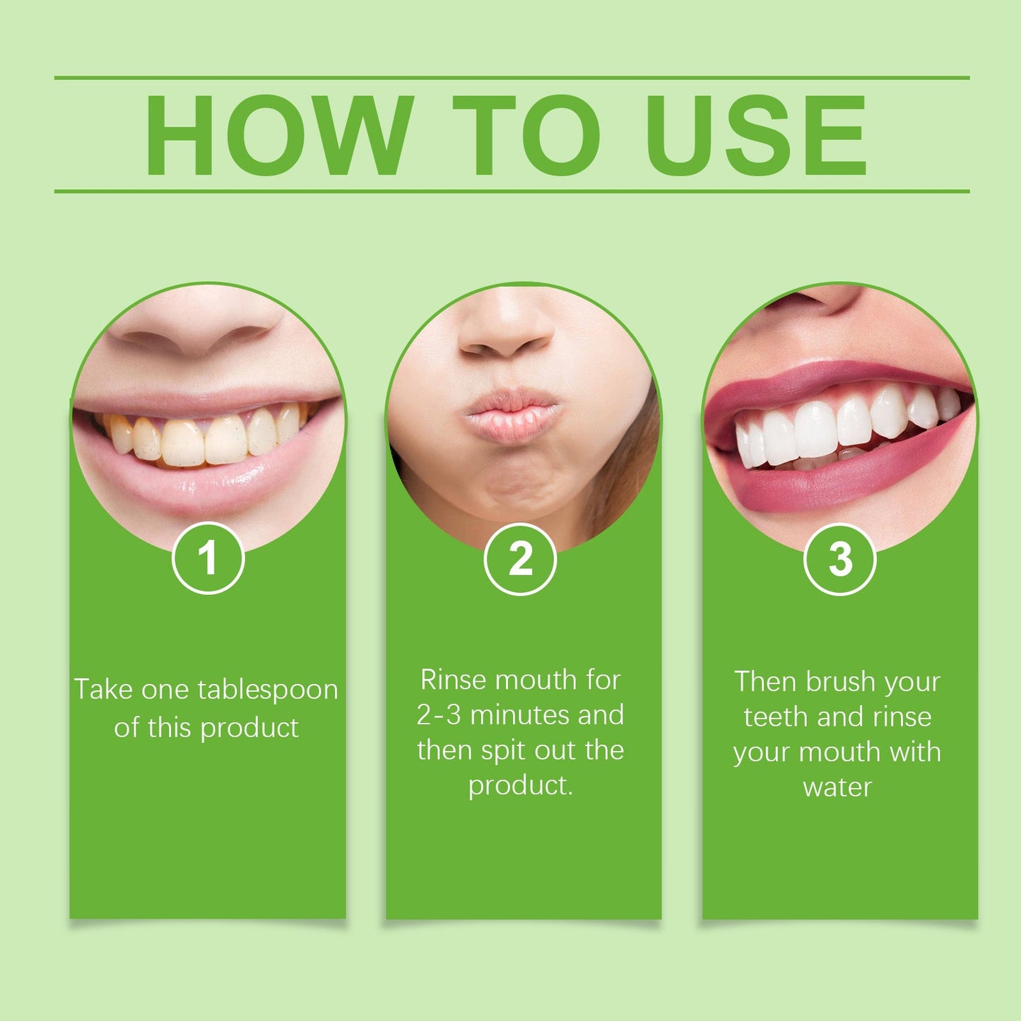 Oral Coconut Mouthwash Oral Odor Cleaning Daily Care Teeth Fresh Cleaning Solution - Korvel