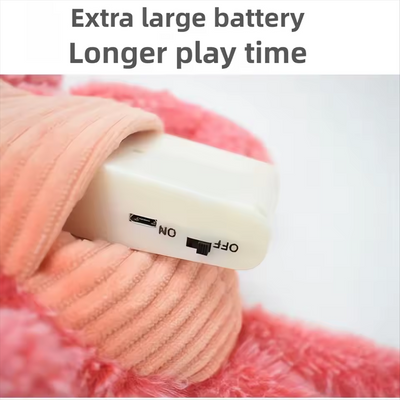 Pet Toy Gravity Jumping Shrimp Electric Simulation Lobster USB Charging Teasing Dog Cat Self Fun Soothing Tool - Korvel
