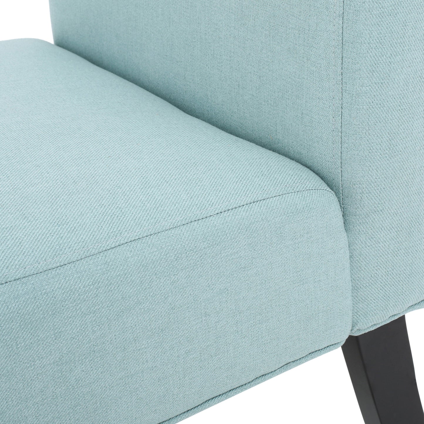 Elegant Light Blue Accent Chair