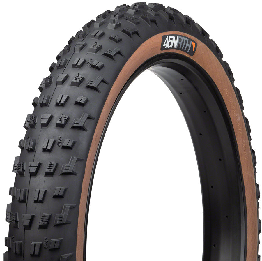 Neumático 45NRTH Vanhelga - 27.5 x 4 Plegable Tubeless Color Tan