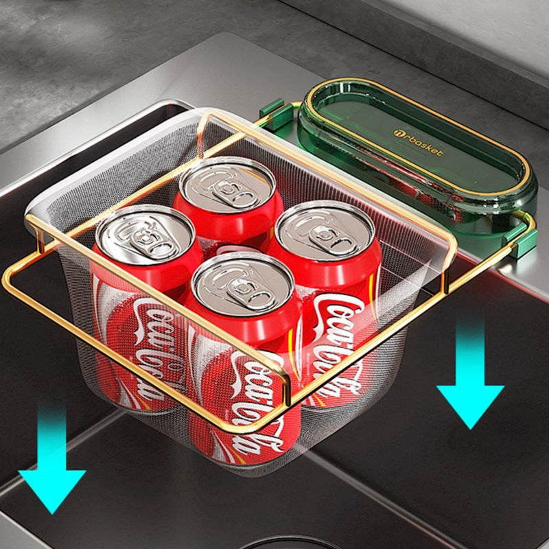 Kitchen Disposable Filter Garbage Drain Mesh Rack Leftovers Household Drain Sink Filter Mesh Rack - Korvel