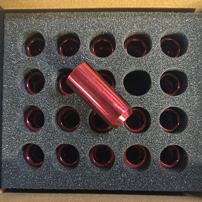 NNR 48MM Inner Hex Lug Nuts 12x1.5 - Red