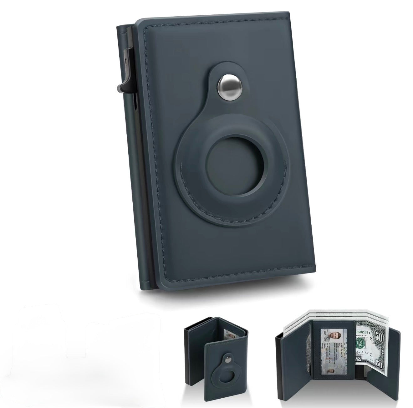 SlimGuard RFID Wallet - Minimalist Design & Security