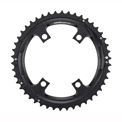 SRAM 110mm Asymmetrical Chainring - 46 Teeth, 11 Speed, Black Aluminum