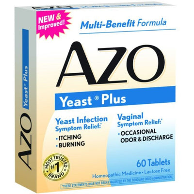 Premium Yeast Relief Tablets - Dual Action Formula
