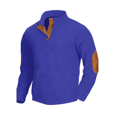 Sudadera Jacquard de Manga Larga Premium con Aislamiento de Forro