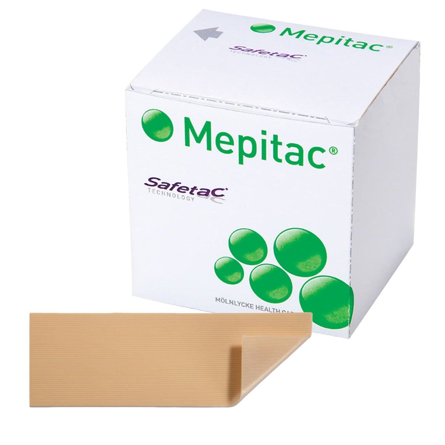 Ruban médical en silicone Mepitac - 3/4" x 118" Tan MK