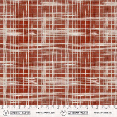 String Theory Plaid Lacquer Cotton Fabric - 43"/44" Per Yard