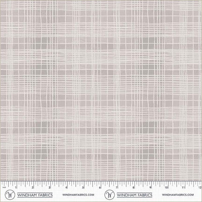 String Theory Plaid Ocean Mist Cotton Fabric - 43"/44" Per Yard