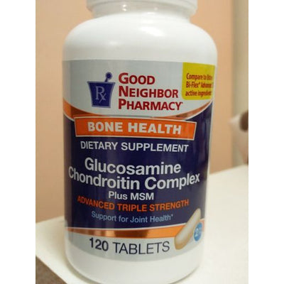 Good Neighbor Pharmacy GNP Glucosamine Chondroitin Complex Plus MSM
