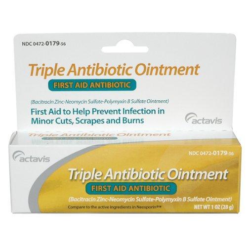 Pommade antibiotique triple Actavis 1 oz