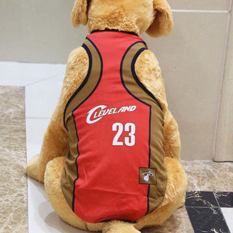Pet Small Medium and Large Dogs Fadou Cat Teddy Golden Hair Samo Dog Clothes Vest - Korvel